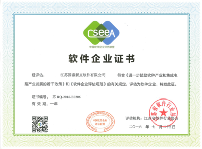 江蘇國(guó)泰新點(diǎn)軟件